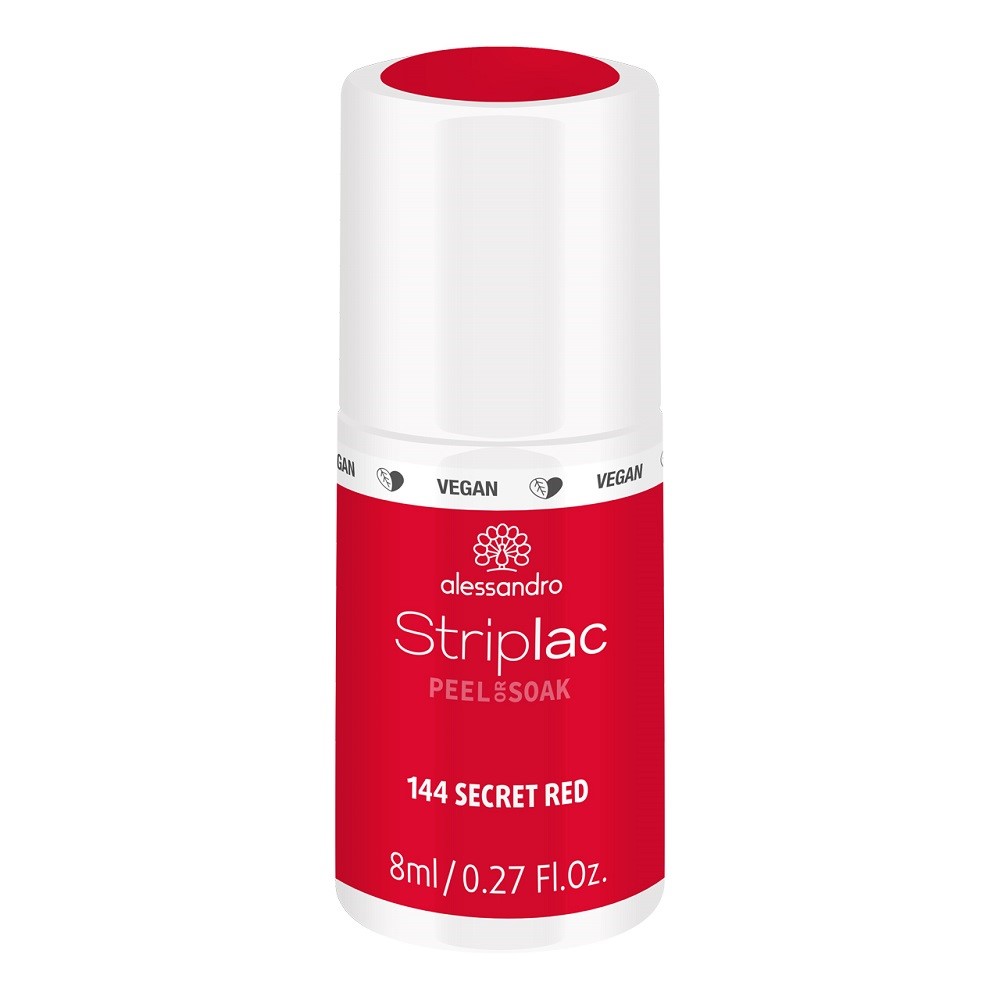 Alessandro Striplac - Peel or Soak, 8 ml - 144 Secret Red