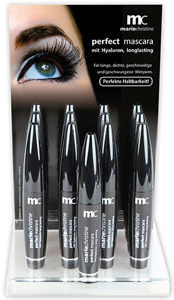 mc mariechristine Display Perfect Mascara mit Hyaluron