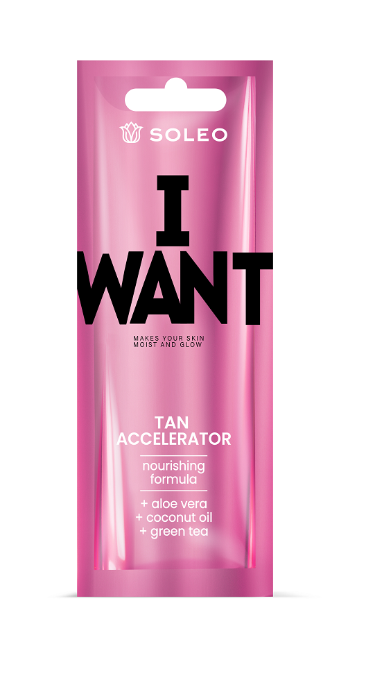 Soleo I WANT Accelerator with Coconut Oil, 15 ml