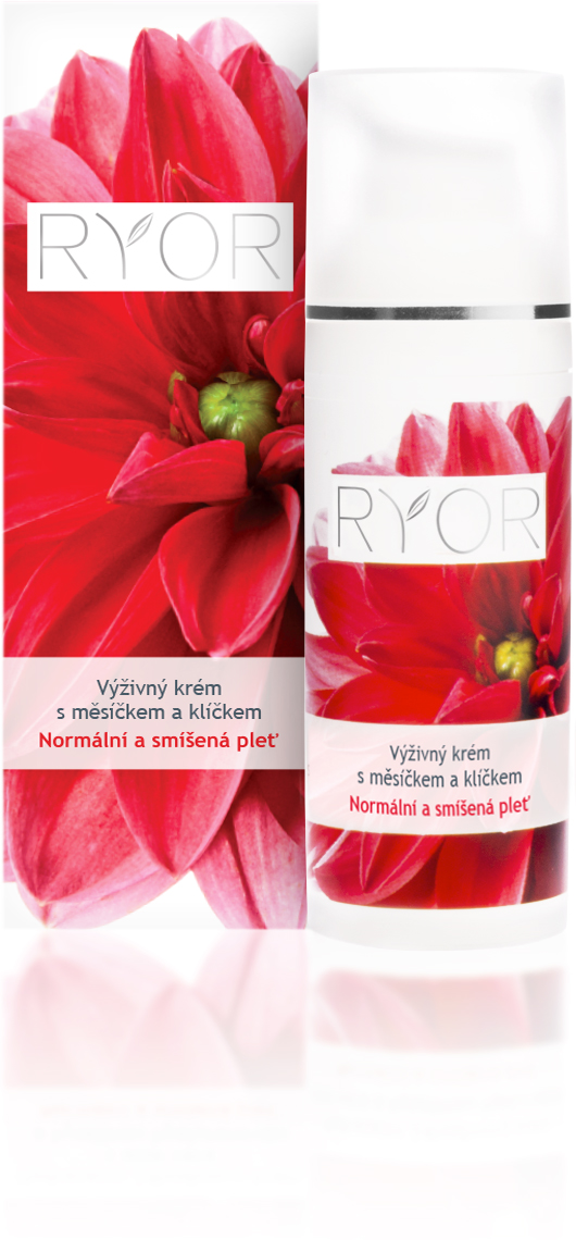 Ryor Pflegecreme mit Ringelblume und Weizenkeimöl 50 ml