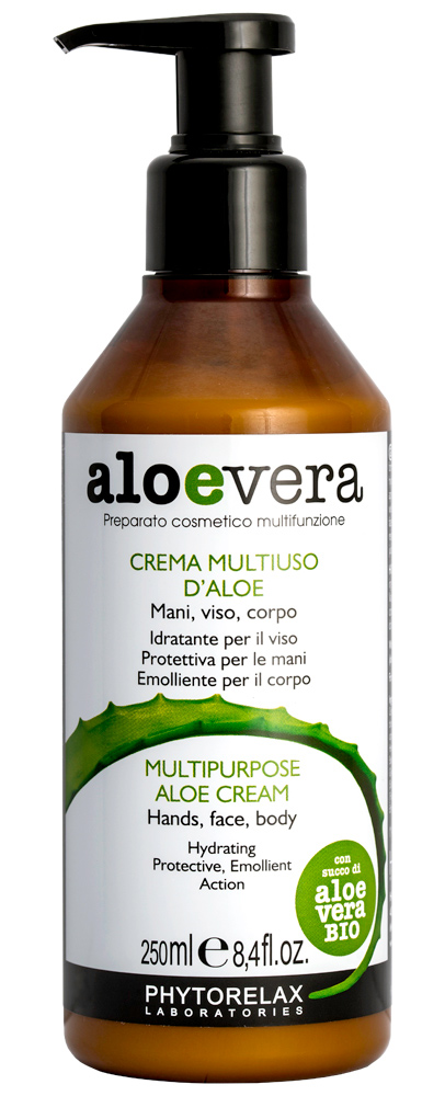 Phytorelax aloevera Multipurpose Aloe Cream Hands-Face-Body 250 ml