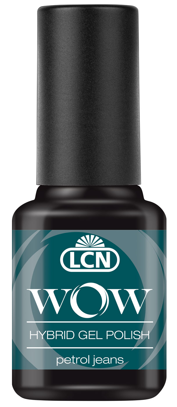 LCN WOW Hybrid Gel Polish 8 ml (23) petrol jeans