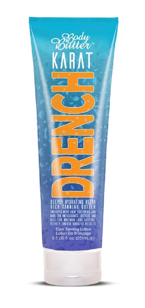 Body Butter KARAT DRENCH Deeply Hydrating Ultra Rich Tanning Butter, 251 ml Tube