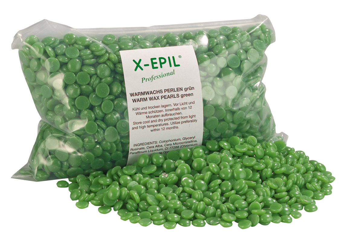 X-Epil Warmwachsperlen grün 500 g