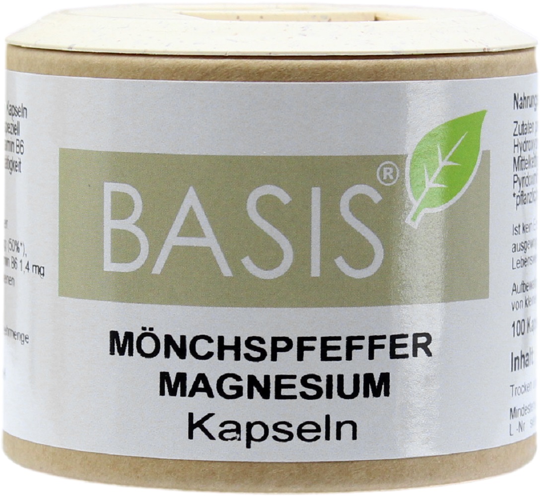 BASIS Mönchspfeffer Magnesium (100 Kapseln)