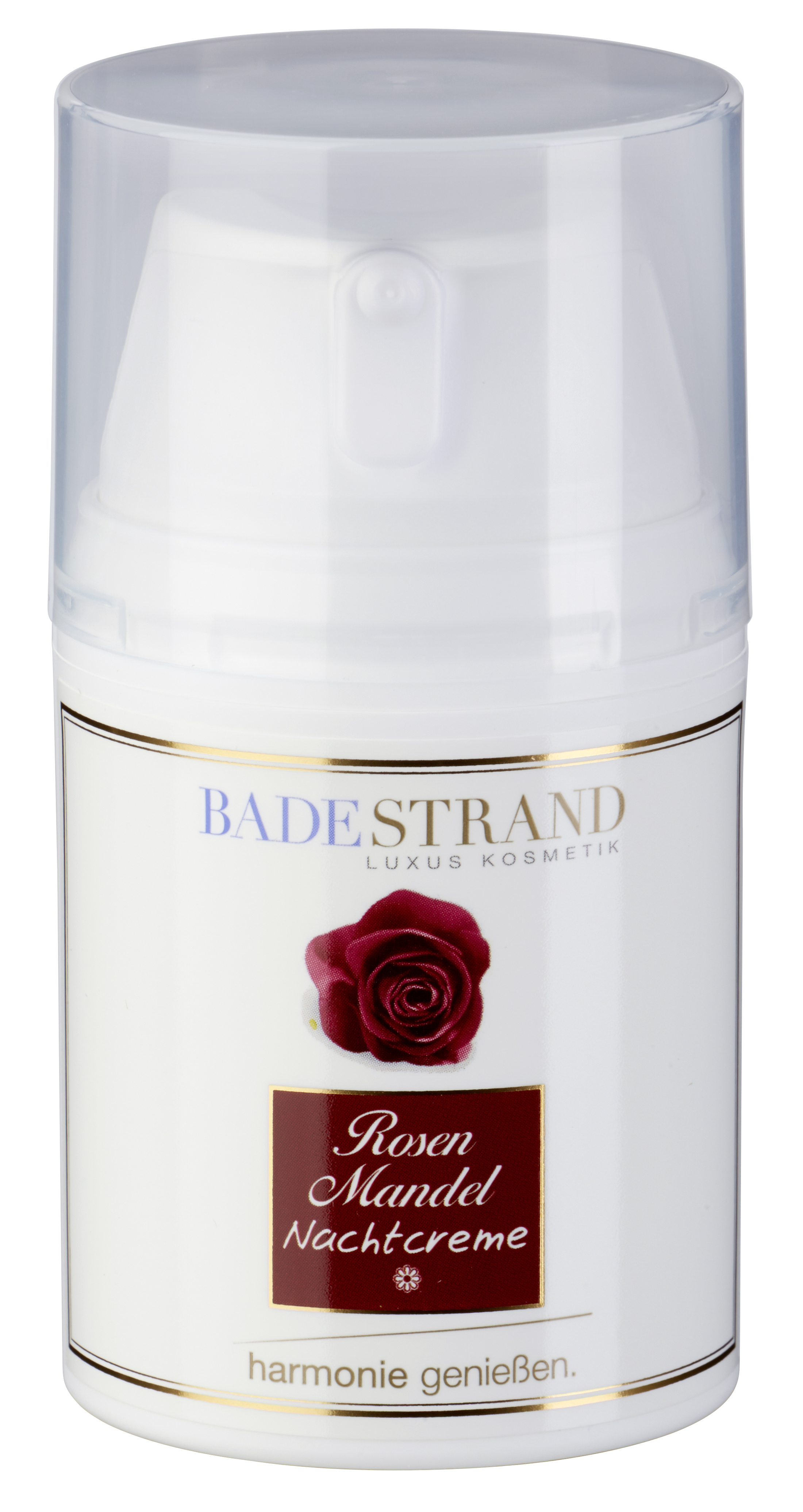 Badestrand Rosen-Mandel-Nachtcreme 50 ml