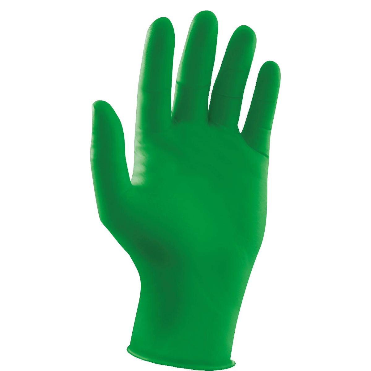 Nitril-Handschuhe NATURE GLOVES grün, puderfrei Pack (100 Stück) - M biologisch abbaubar