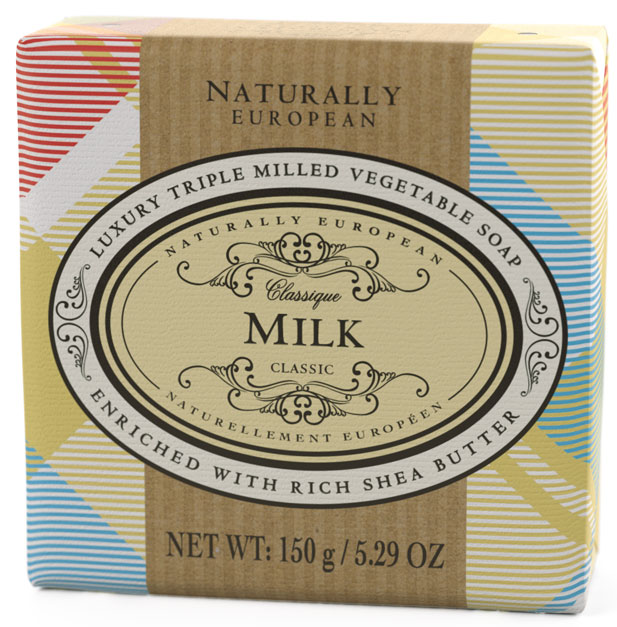 Naturally European Seife 150 g - Milk Cotton