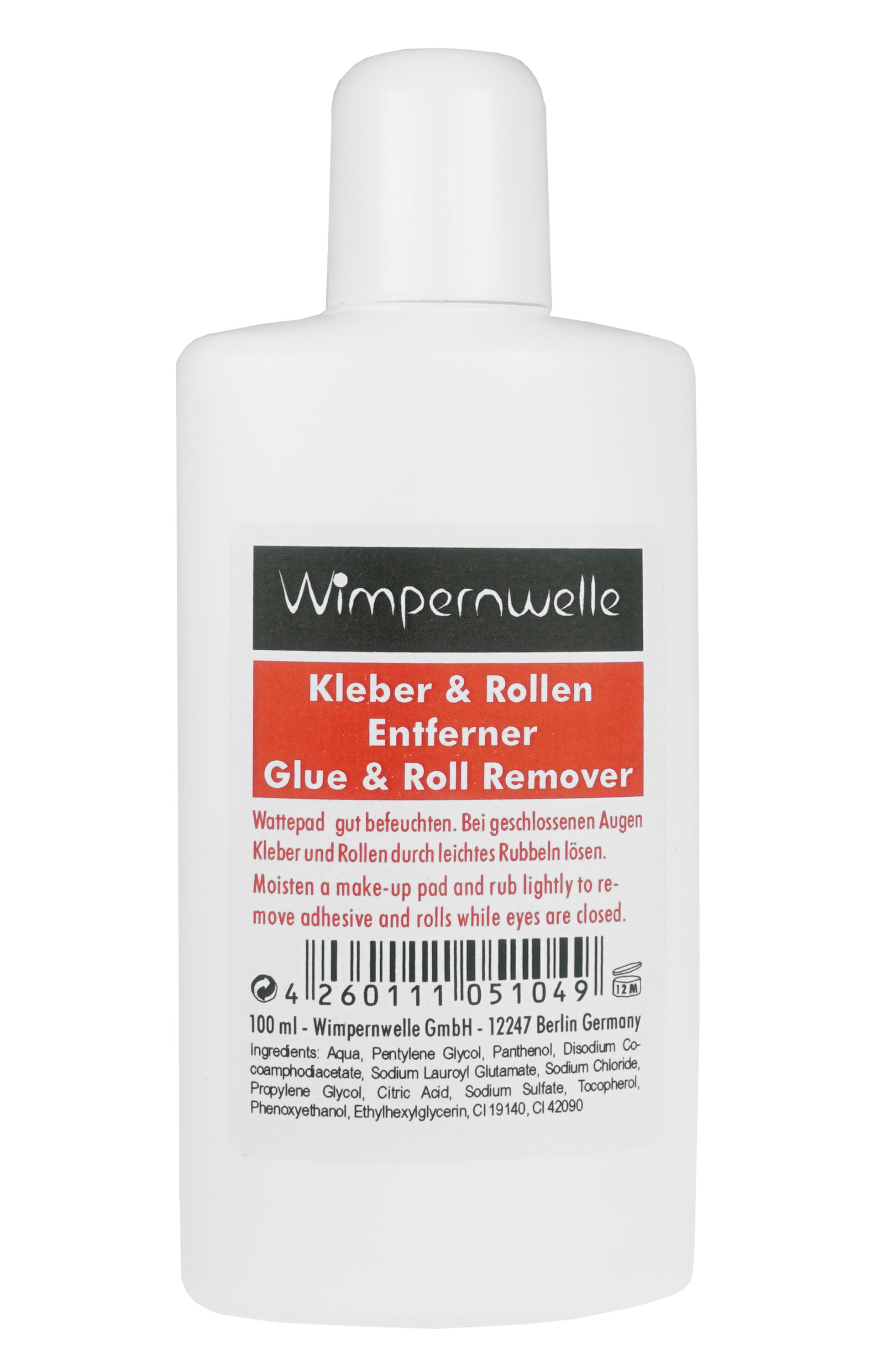 Wimpernwelle Kleber & Rollen Entferner 100 ml