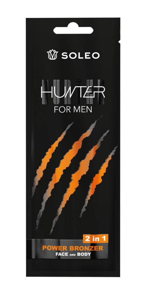 Soleo Hunter for Men 2-in-1 Power Bronzer Face & Body 15 ml