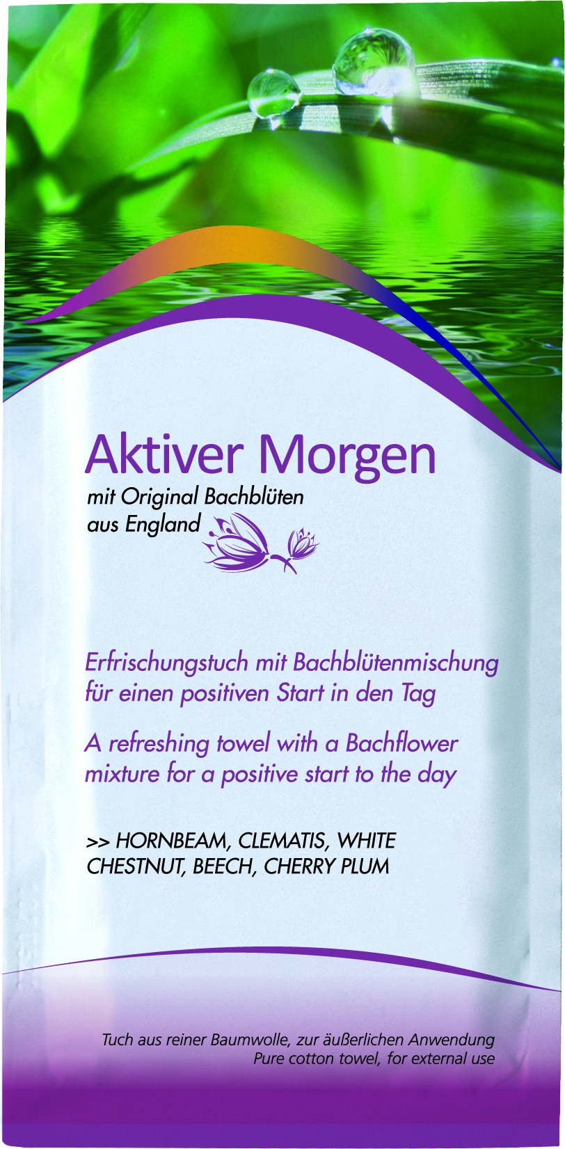 COOLIKE Bachblüten-Aromatuch "Aktiver Morgen"
