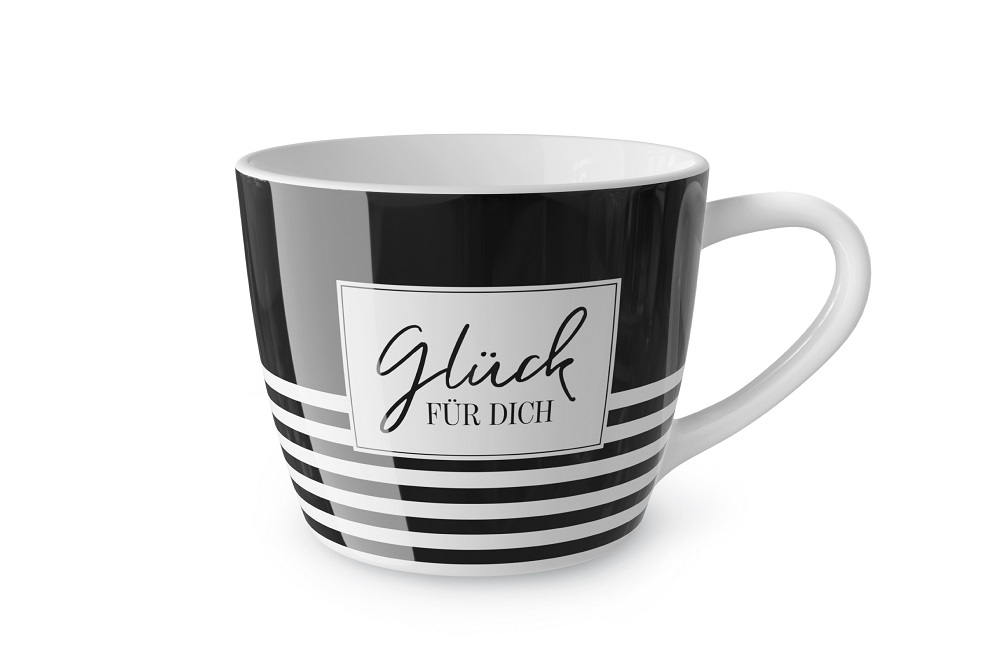 Salt & Pepper Maxi-Tasse - Glück für dich