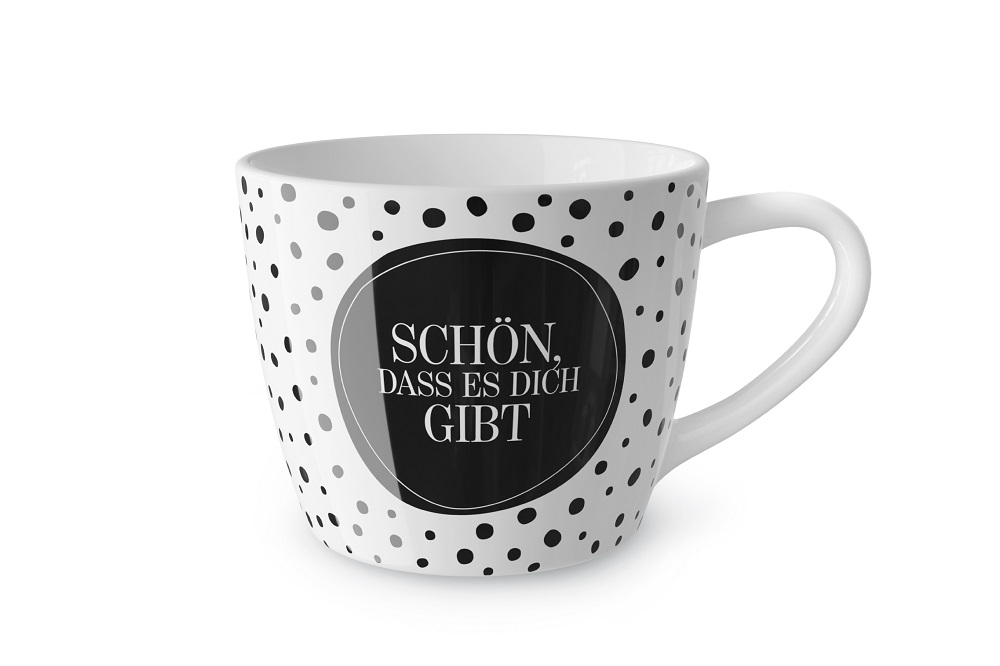 Salt & Pepper Maxi-Tasse - Schön, dass es dich gibt