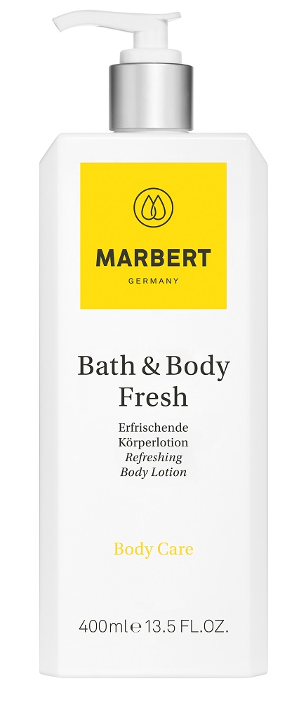 Marbert Bath & Body Fresh - Erfrischende Körperlotion, 400 ml