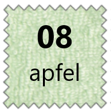 mediXwell Pediküreliegenbezug-Set - Frottee, apfel