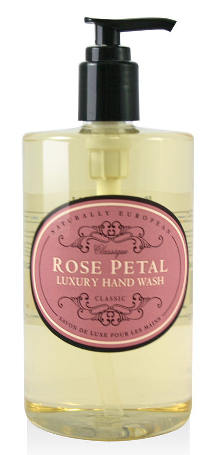 Naturally European Handseife 500 ml - Rose Petal (Rosenblüten)