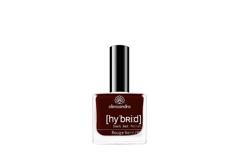 Alessandro Hybrid Soul Gel Polish, 8 ml - 121 Rouge Noir