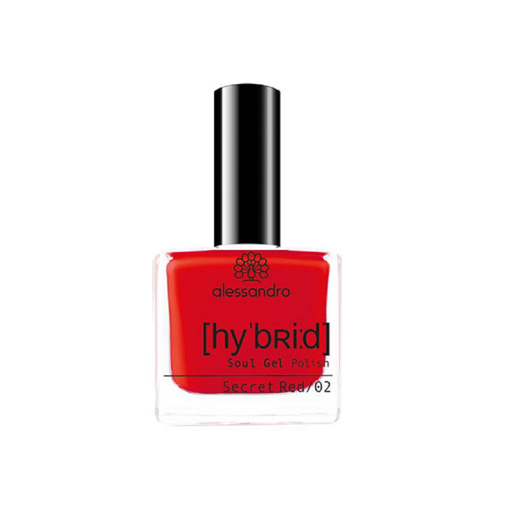 Alessandro Hybrid Soul Gel Polish, 8 ml - 111 Secret Red