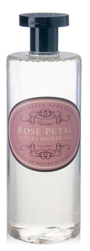 Naturally European Duschgel 500 ml - Rose Petal (Rosenblüten)