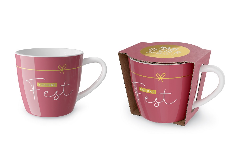 Cosy Christmas Maxi-Becher - Frohes Fest