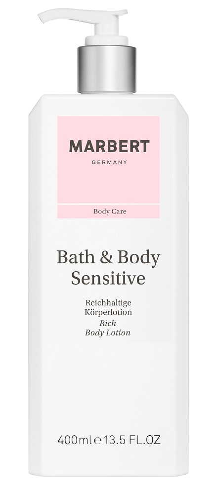 Marbert Bath & Body Sensitive - Reichhaltige Körperlotion, 400 ml