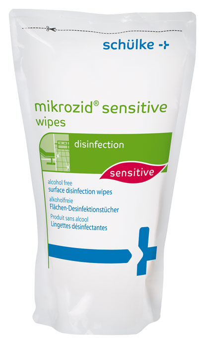 Mikrozid Sensitive Wipes Jumbo (200 Tücher Nachfüllbeutel)
