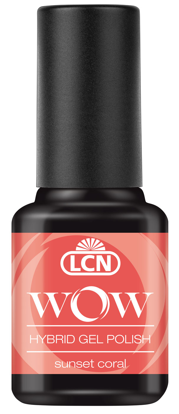 LCN WOW Hybrid Gel Polish 8 ml (16) sunset coral