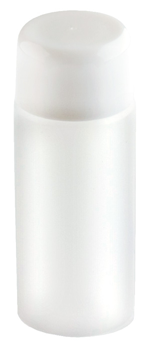 Abfüllflasche satiniert/weiß 30 ml - 10 Stück