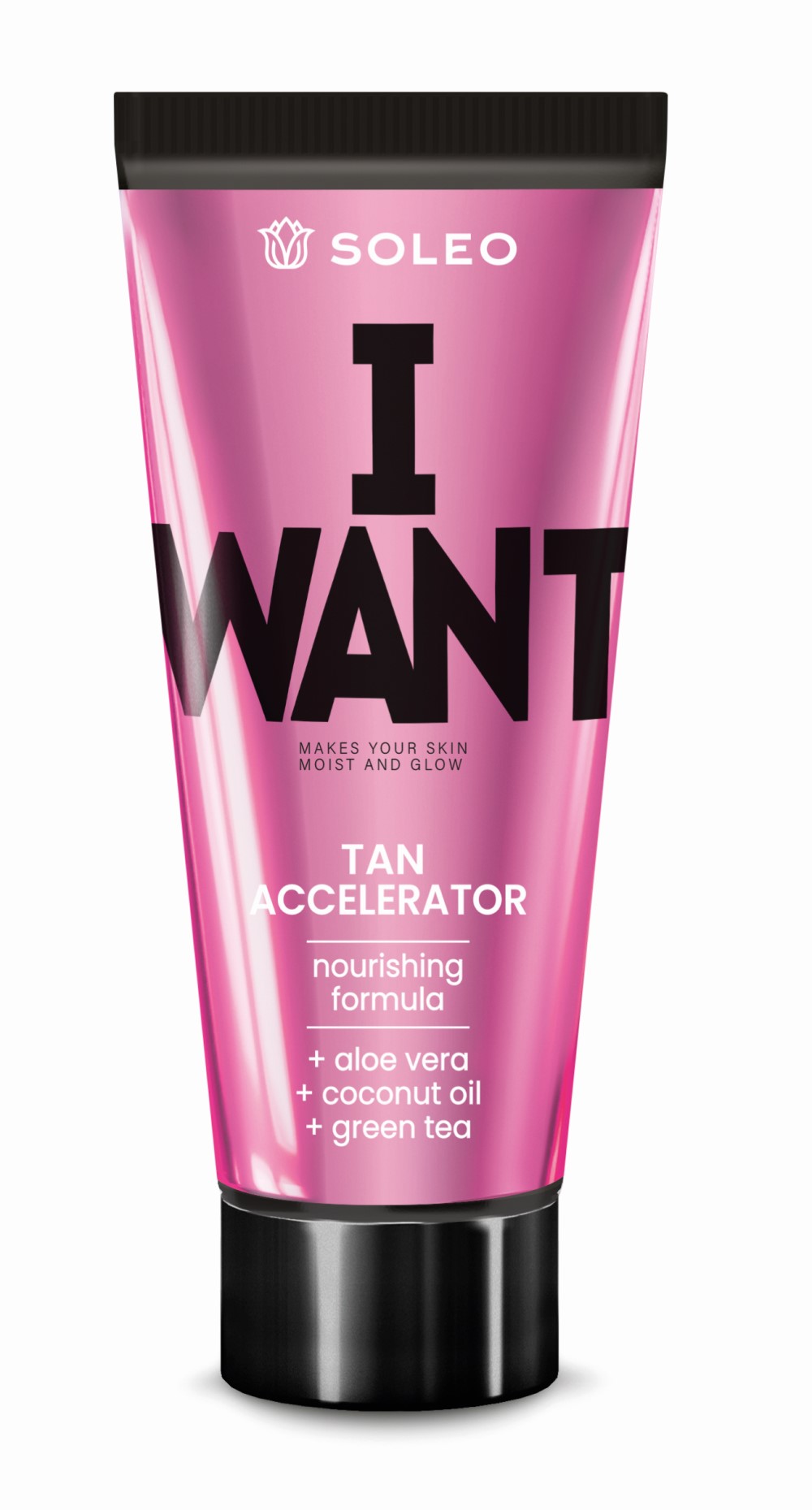 Soleo I WANT Accelerator with Coconut Oil,150 ml