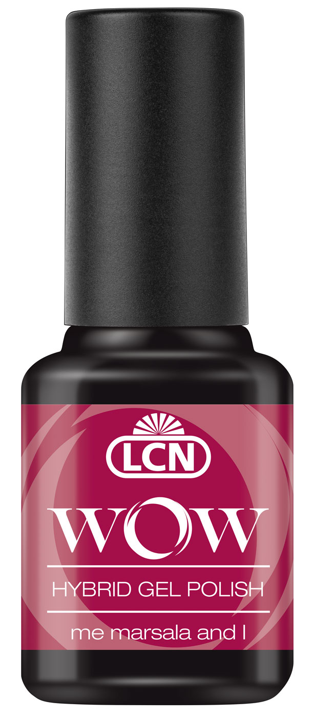 LCN WOW Hybrid Gel Polish 8 ml (18) me, marsala and I