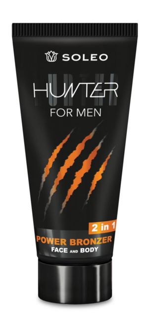 Soleo Hunter for Men 2-in-1 Power Bronzer Face & Body 150 ml