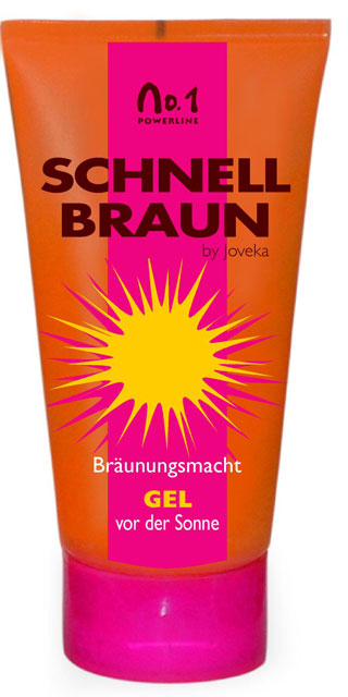 JOVEKA Schnellbraun Gel 150 ml